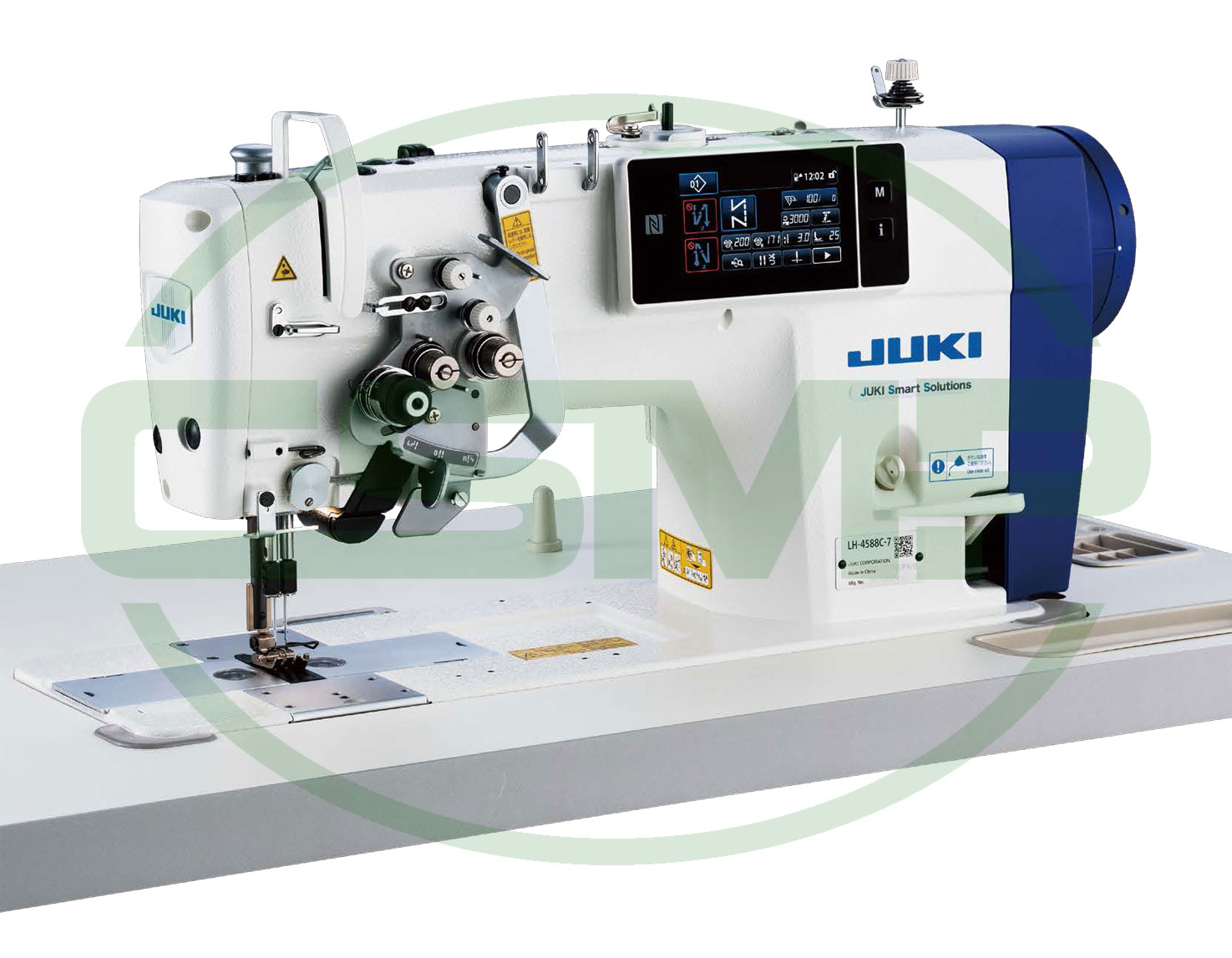 JUKI LH-4578CFF FOUNDATION DIGITAL TWIN NEEDLE MACHINE