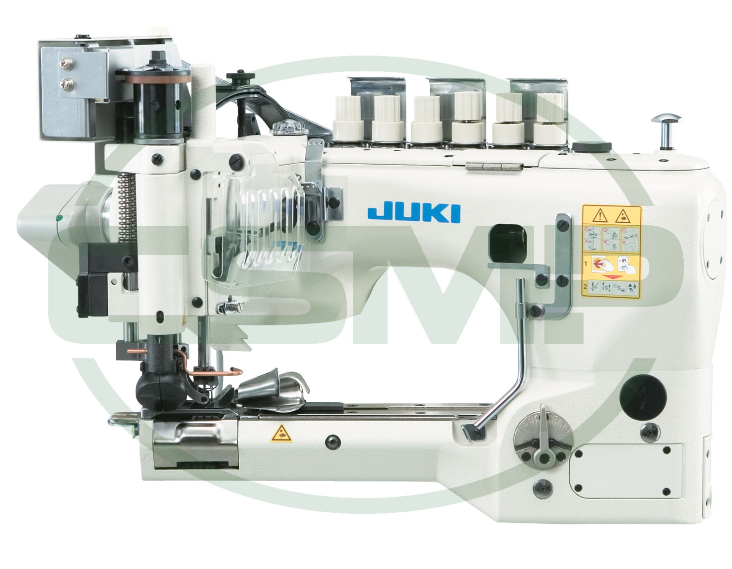 JUKI MS-3580S-F1SN FEED OFF THE ARM STEEL CLOTH PULLER & DIFFERENTIAL 3N DOUBLE CHAINSTITCH M/CH