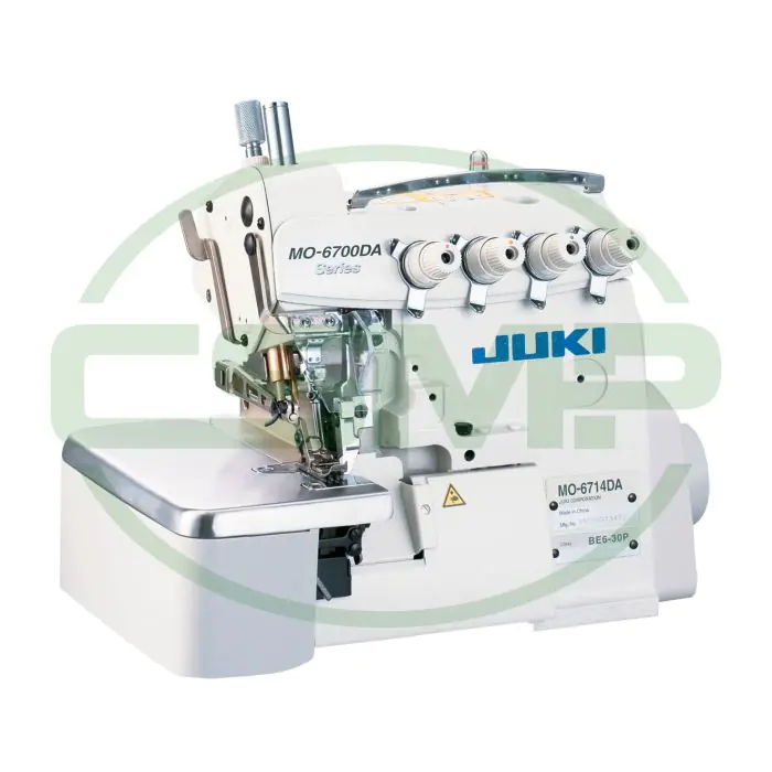 JUKI MO-6714DA-BE6-40H DRY HEAD 4 THREAD OVERLOCK JUKI MO-6714DA-BE6-40H DRY HEAD 4 THREAD OVERLOCK