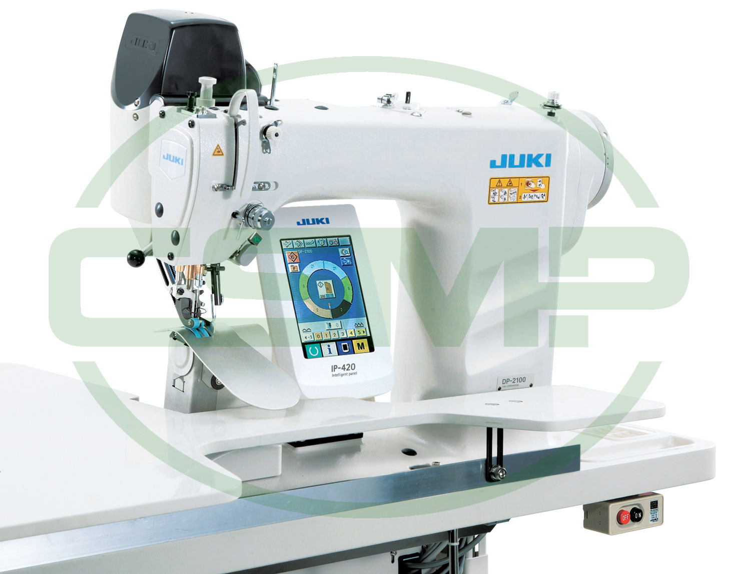 JUKI DP2100SZ-IPBB LOCKSTITCH SLEEVE SETTING MACHINE COMPLETE