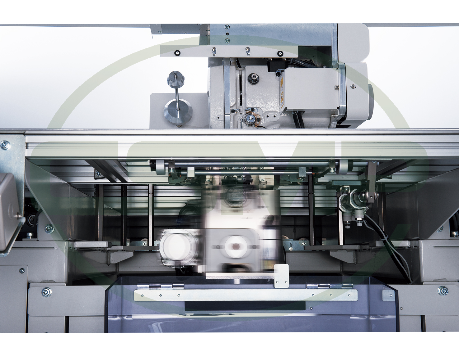 JUKI AMS-252-HC-10060-S06/X77026NSH-BB4 TWO NEEDLE CNC TURNING HEAD 1000x600MM TYPE MACHINE