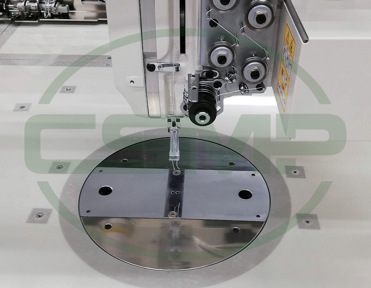 JUKI AMS-252-HC-10060-S06/X77026NSH-BB4 TWO NEEDLE CNC TURNING HEAD 1000x600MM TYPE MACHINE