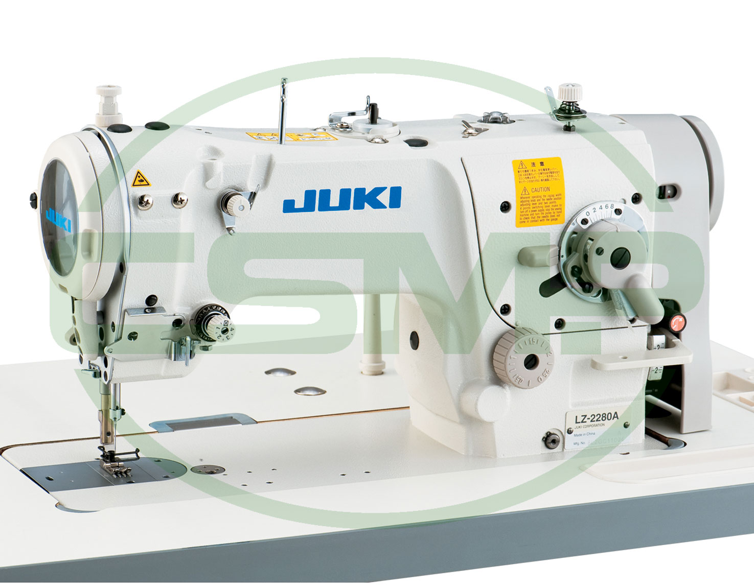 JUKI LZ-2280A(A) 1-NEEDLE 5mm ZIG-ZAG HEAD ONLY