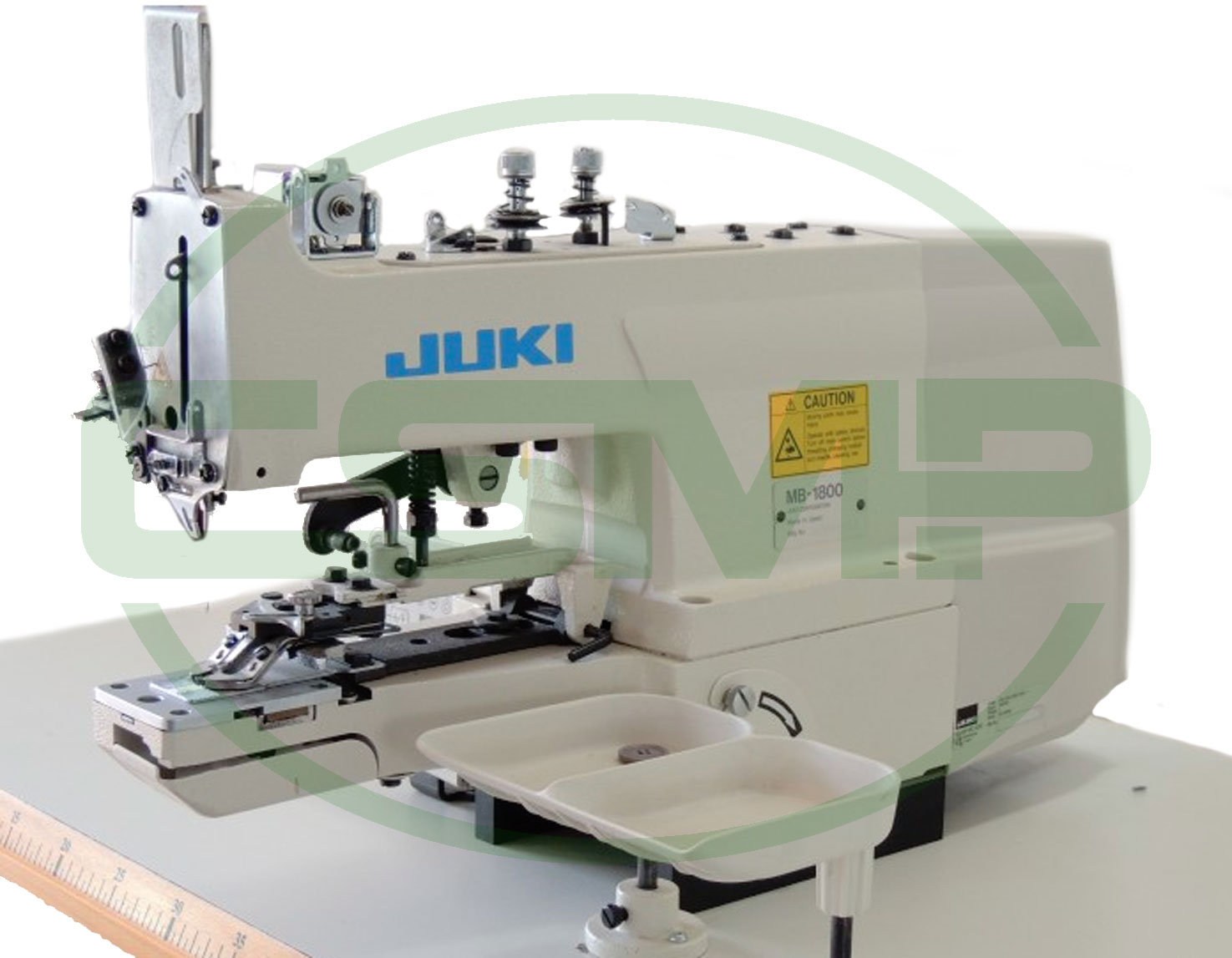 JUKI MB-1800B COMPUTER CONTROLLED CHAINSTITCH BUTTON SEWING MACHINE